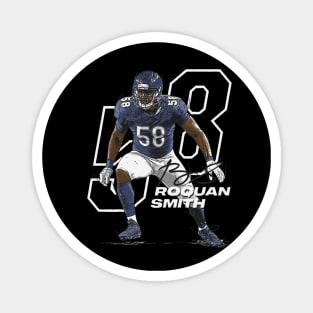 Roquan Smith Chicago Offset Magnet